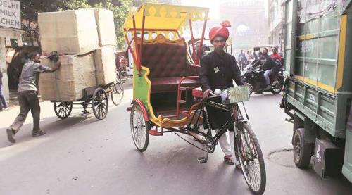 Rickshaw ride